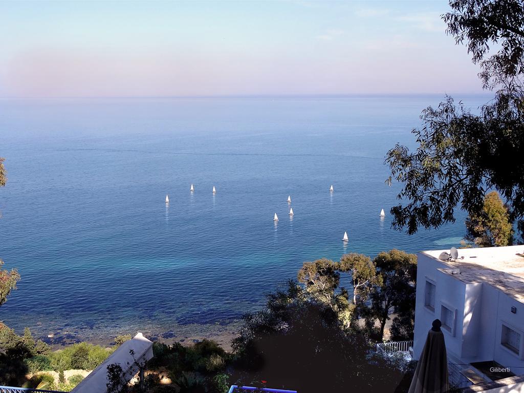 La Villa Bleue-Sidi Bou Ali Exterior foto