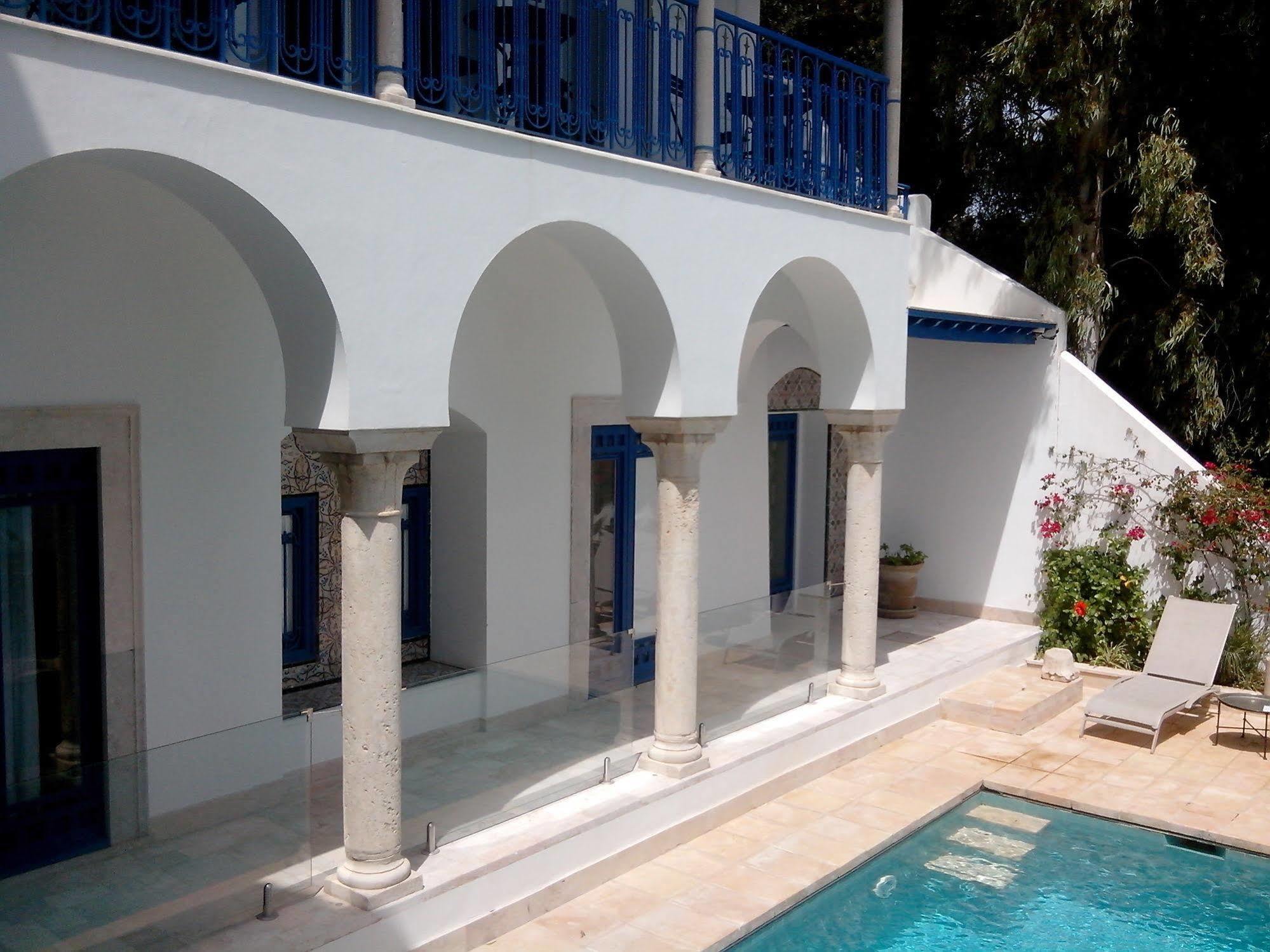 La Villa Bleue-Sidi Bou Ali Exterior foto